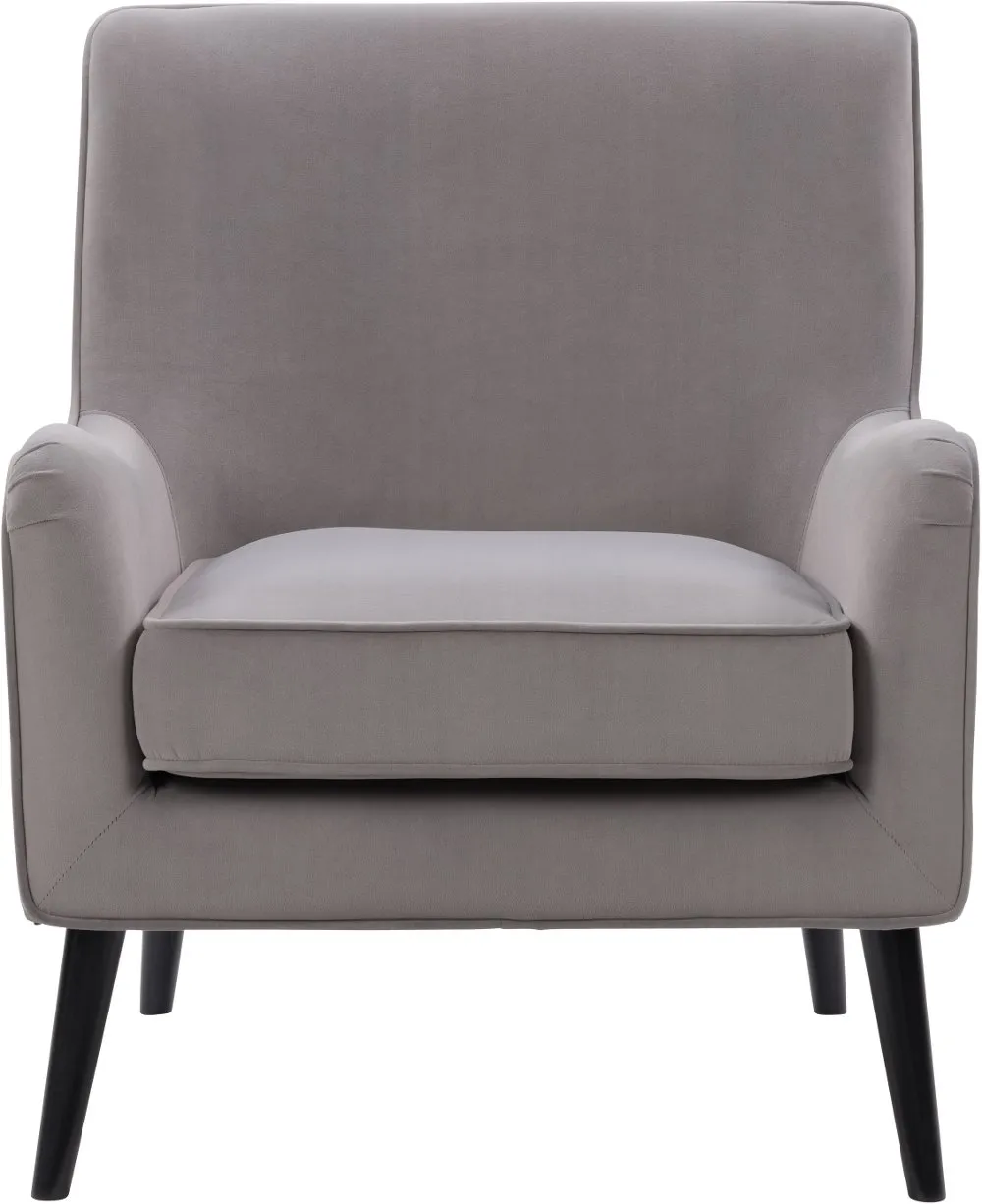 Elwood Gray Modern Accent Chair