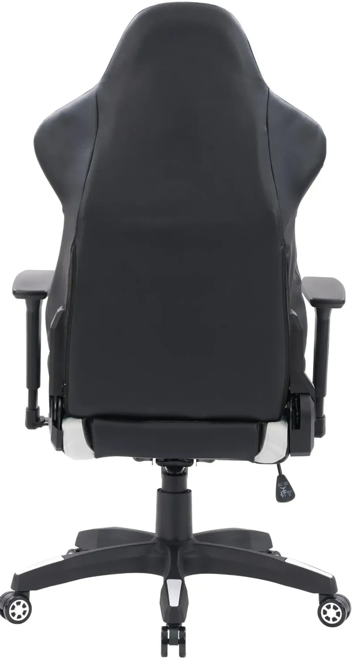 Nightshade Black and White Gaming Chair