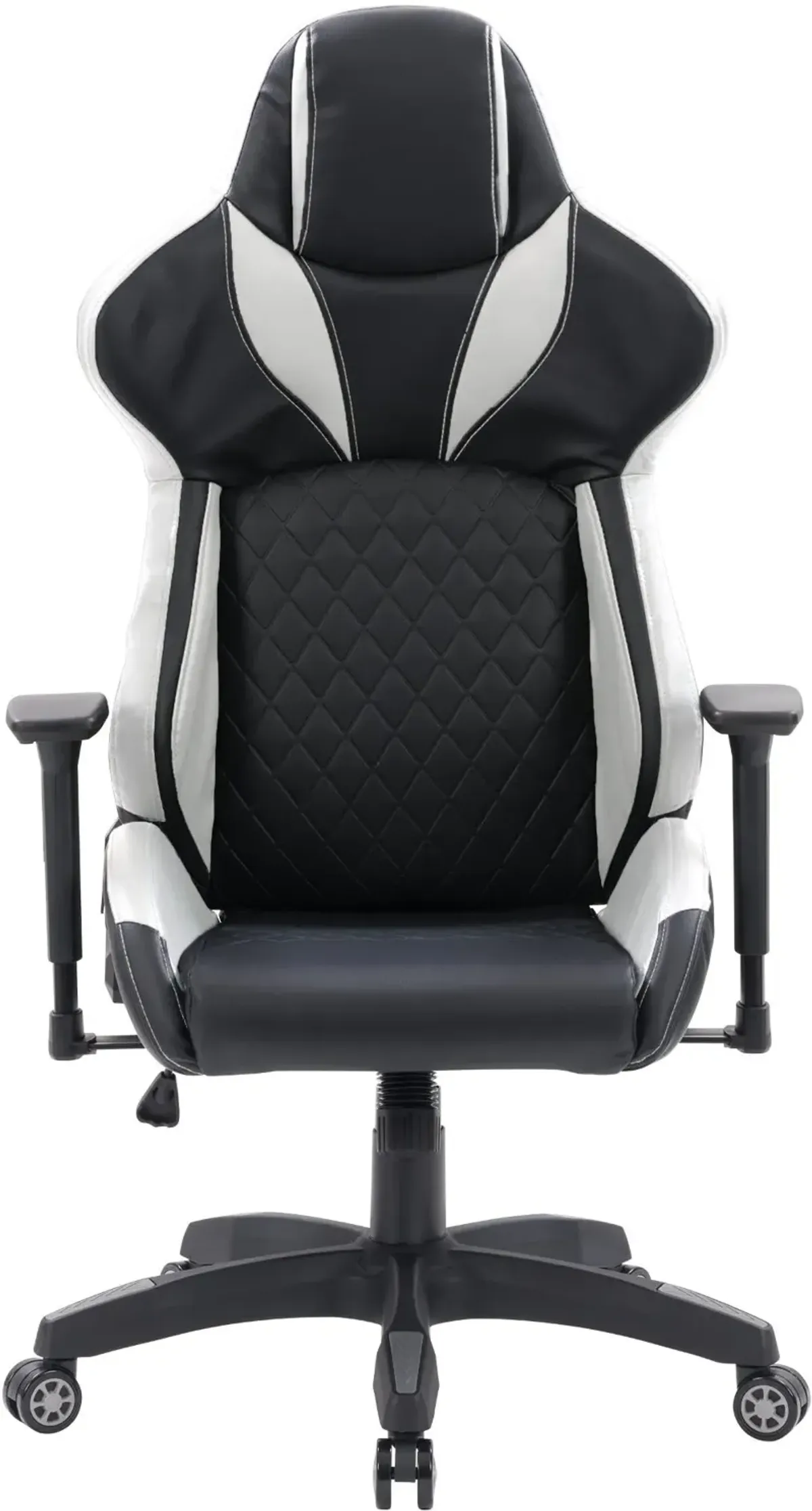 Nightshade Black and White Gaming Chair