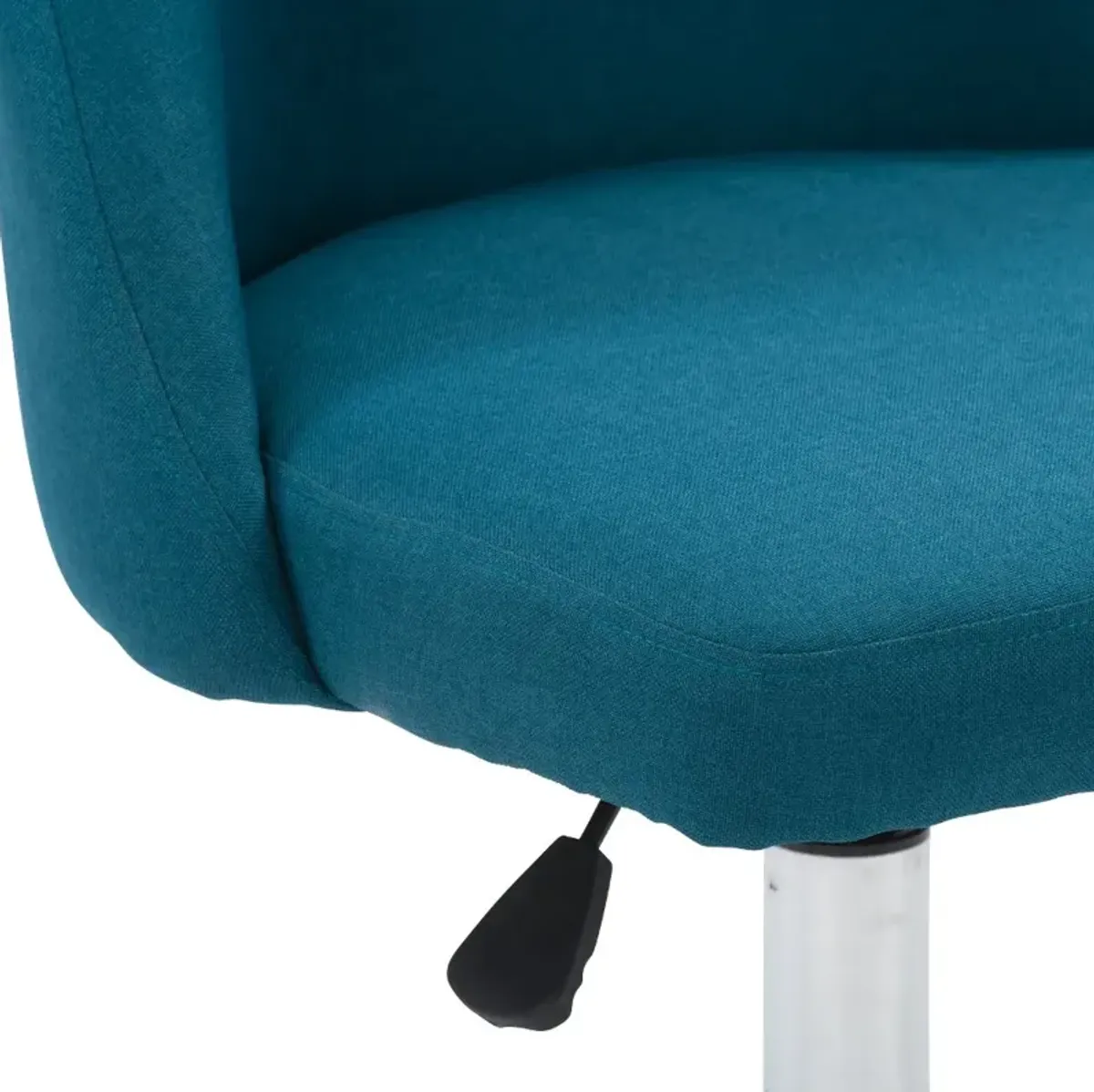 Marlowe Blue Upholstered Armless Office Chair