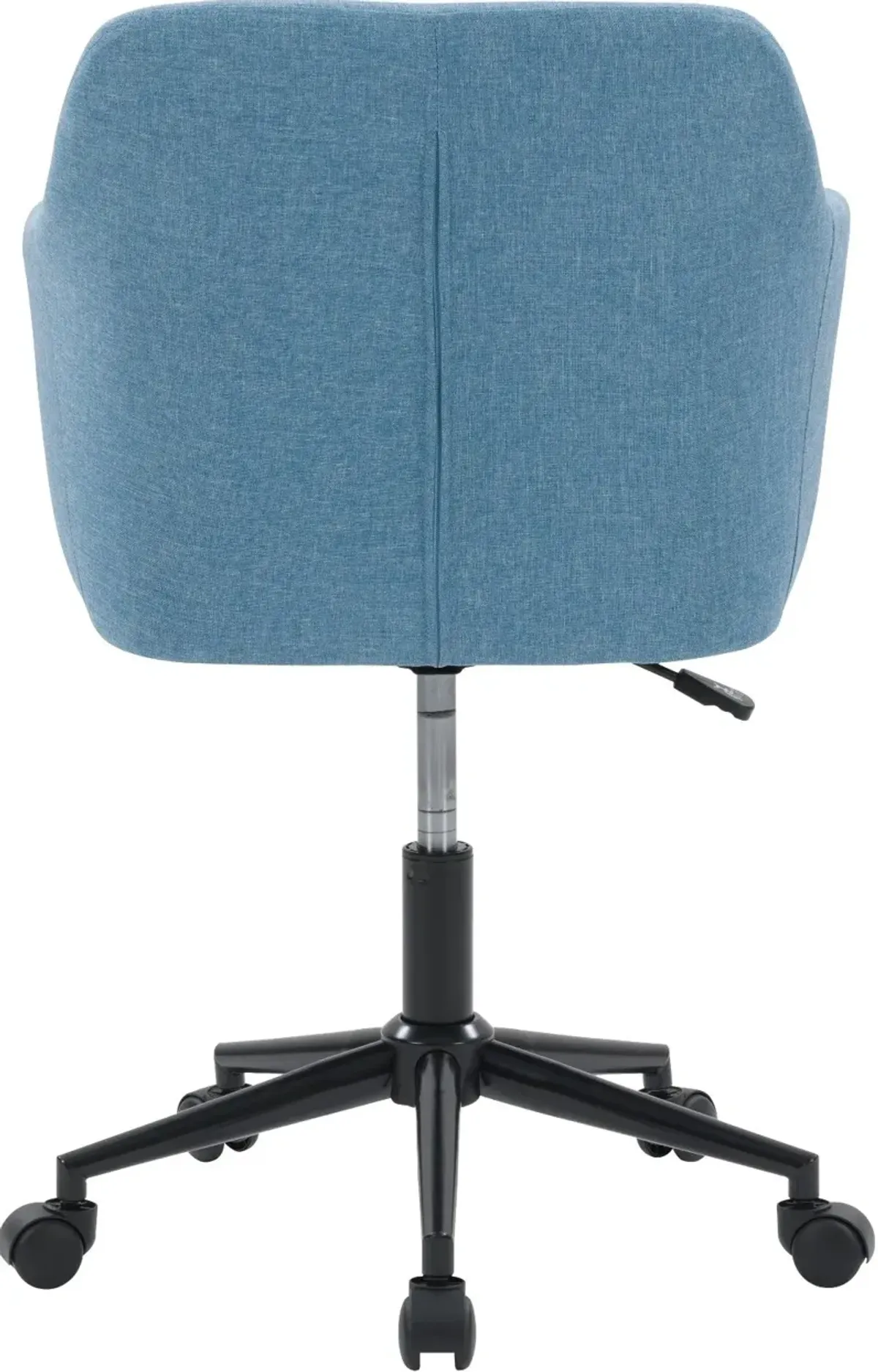 Marlowe Light Blue Button Tufted Office Chair