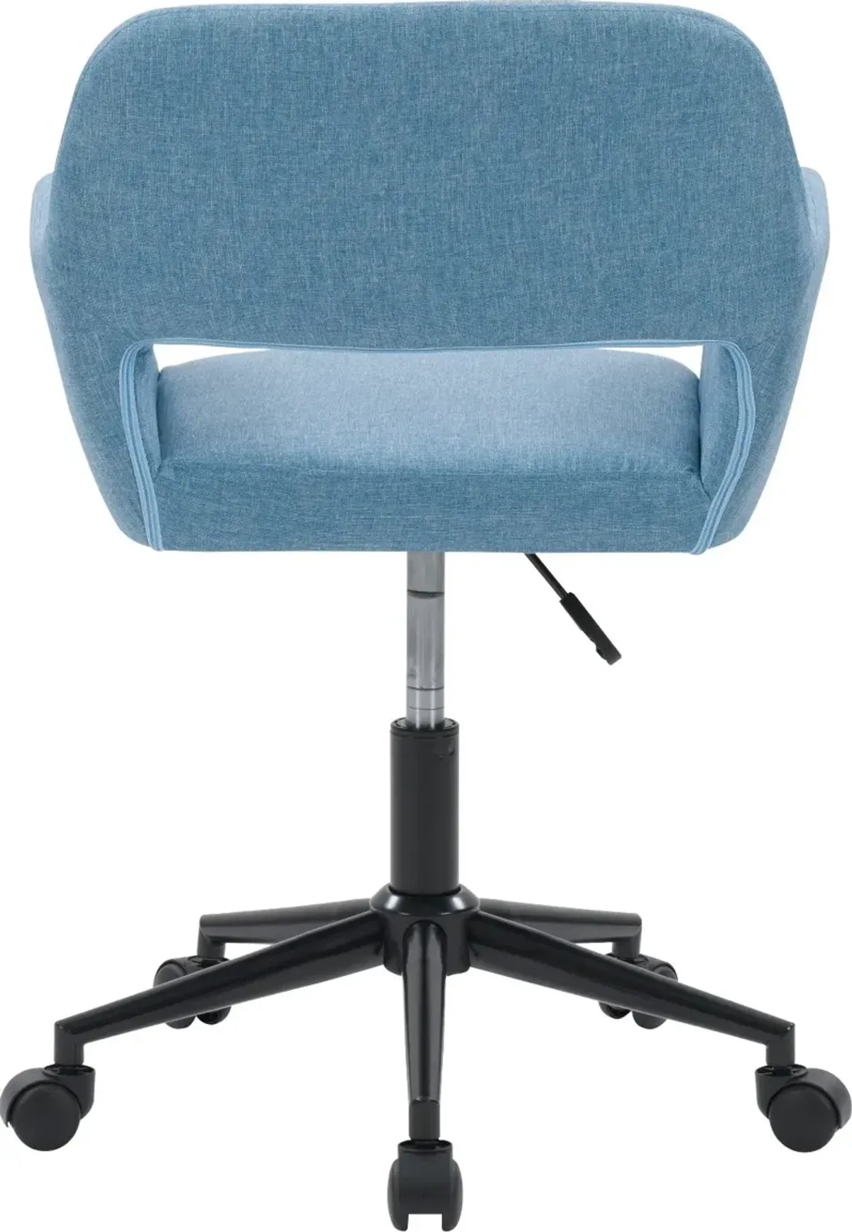 Marlowe Light Blue Upholstered Office Chair