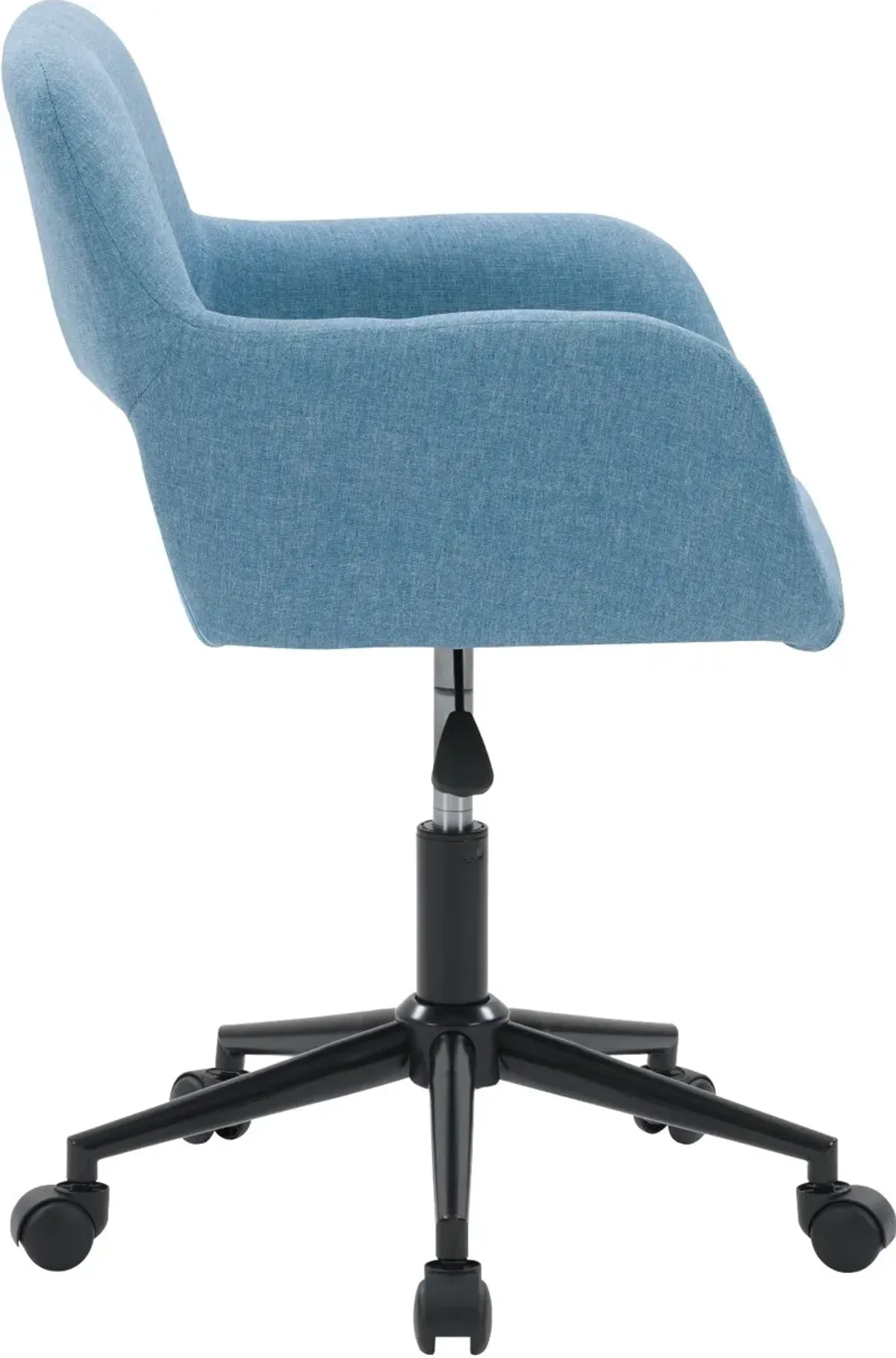 Marlowe Light Blue Upholstered Office Chair