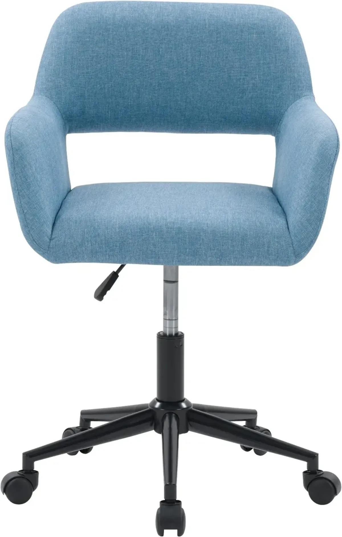 Marlowe Light Blue Upholstered Office Chair