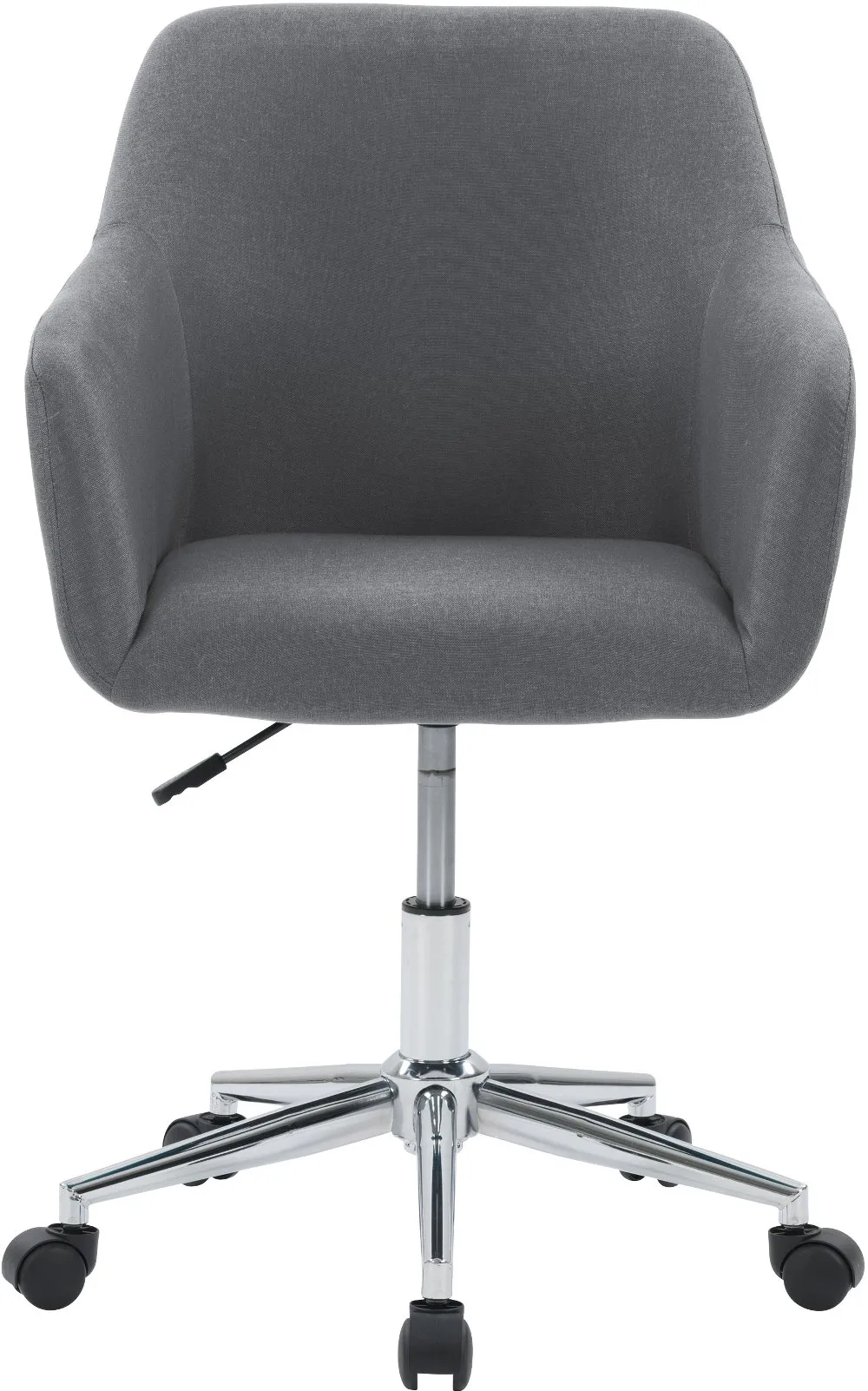 Marlowe Gray and Chrome Office Chair