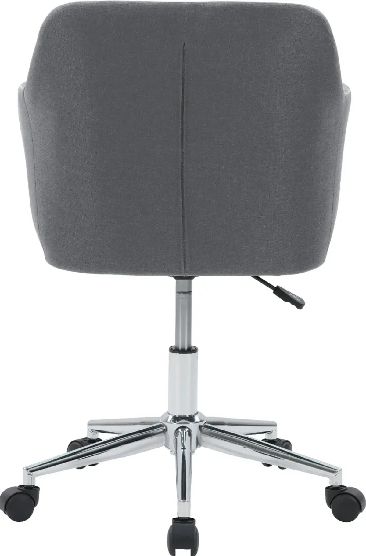 Marlowe Gray and Chrome Office Chair