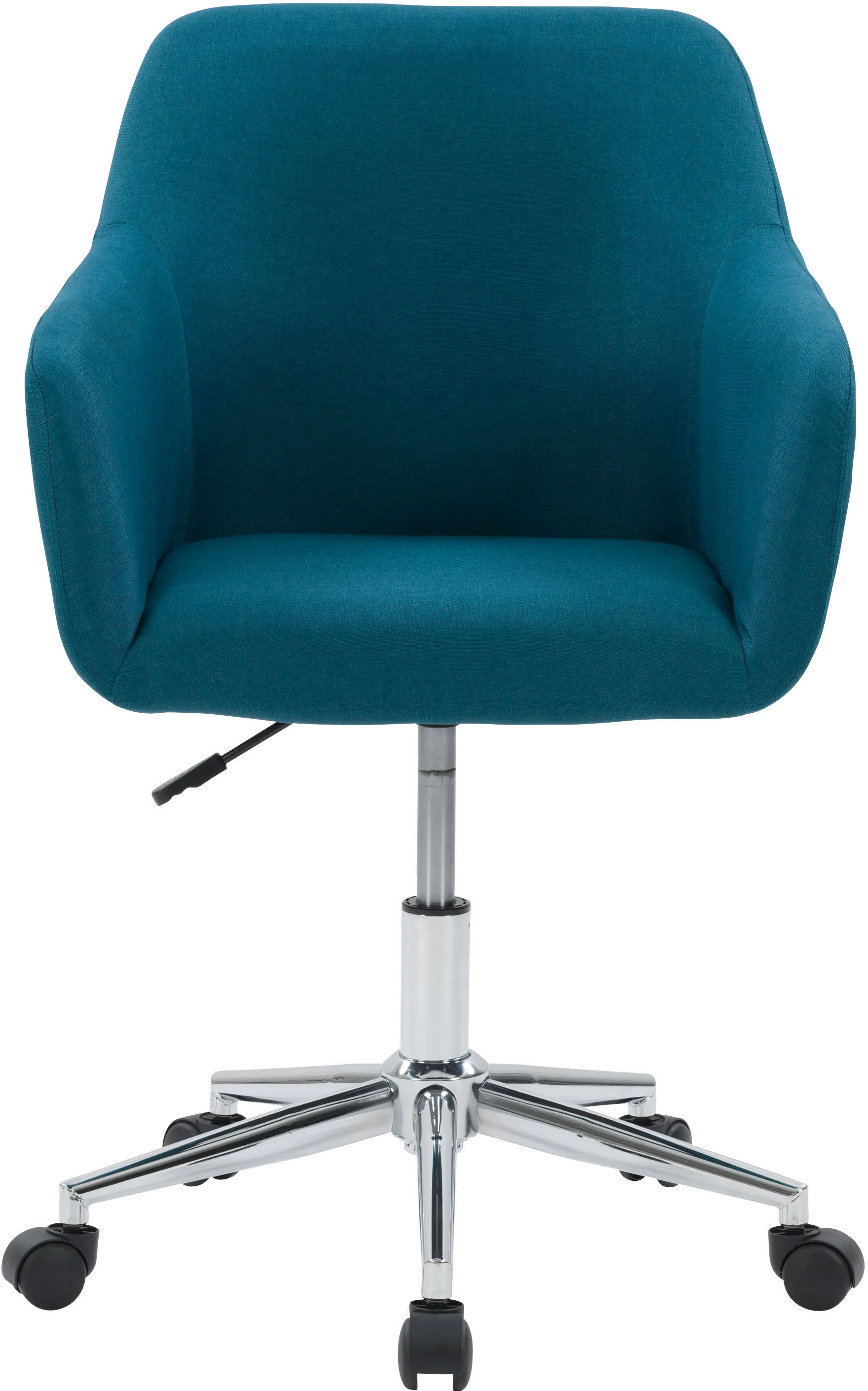 Marlowe Dark Blue and Chrome Office Chair