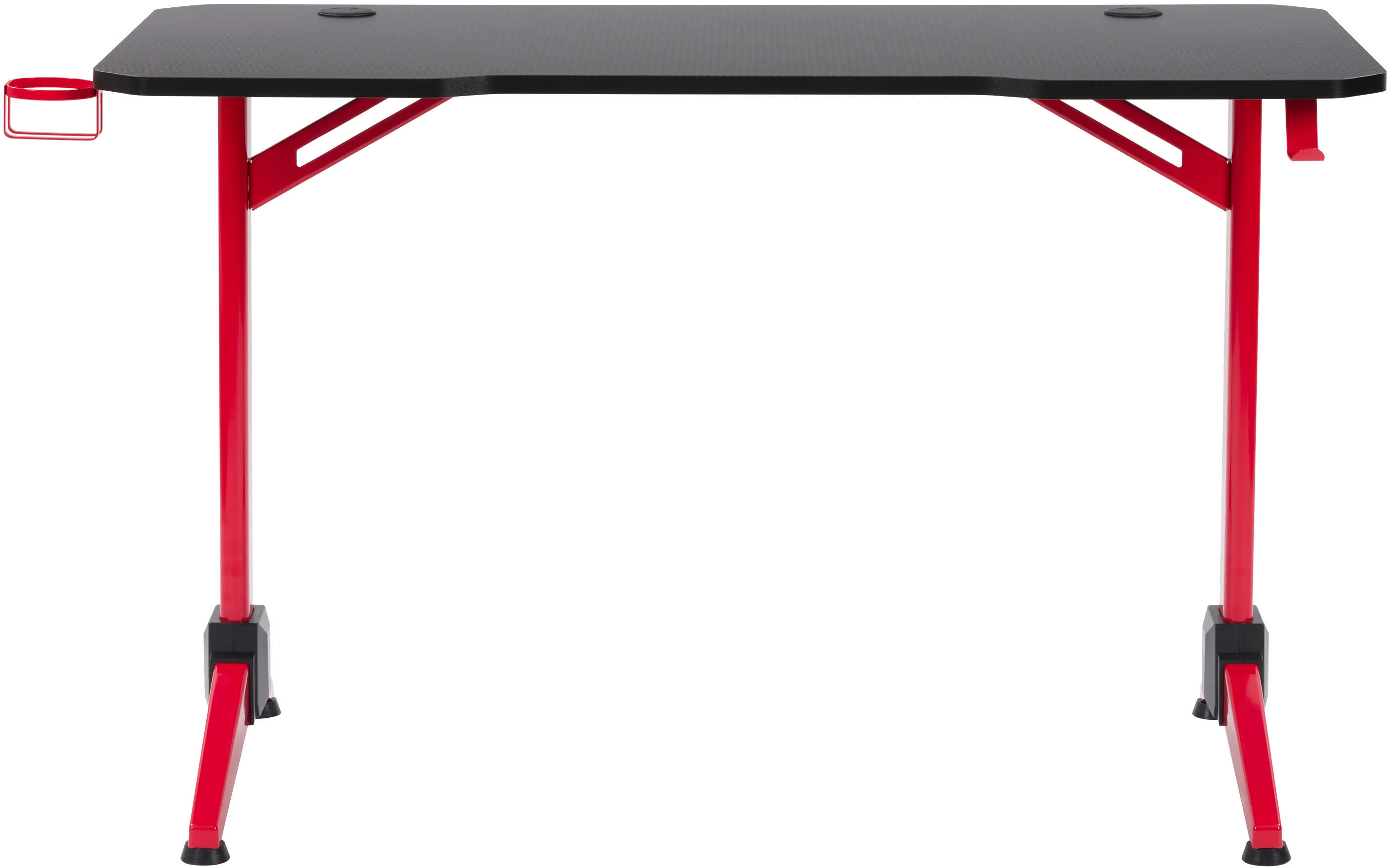 Conqueror Black and Red Gaming Desk