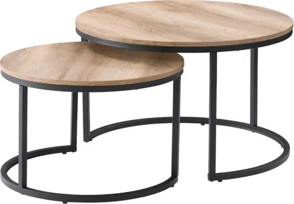 Fort Worth Light Brown Nesting Coffee Table