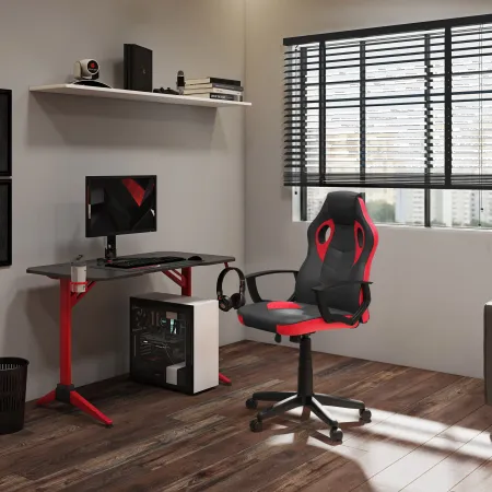 Mad Dog Black and Red Gaming Chair