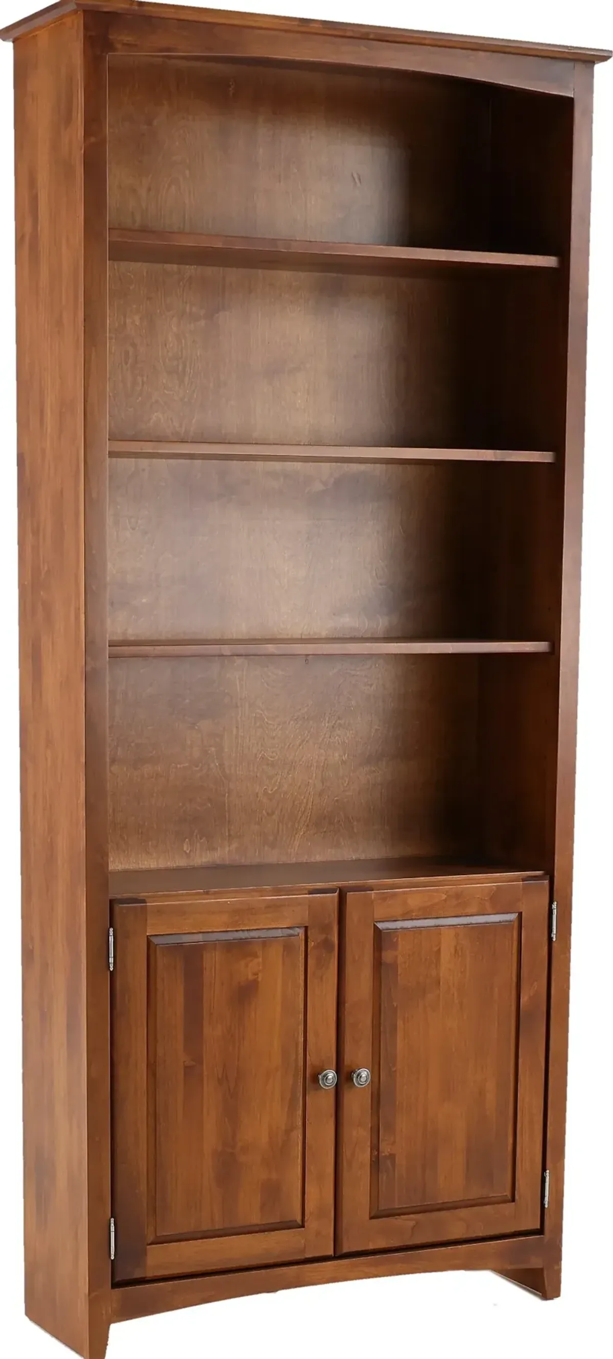 Lancaster Tuscan Brown Bookcase