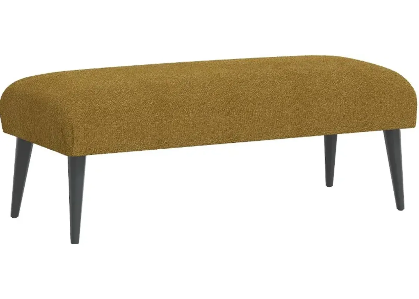 Bridget Ochre Bench - Skyline Furniture