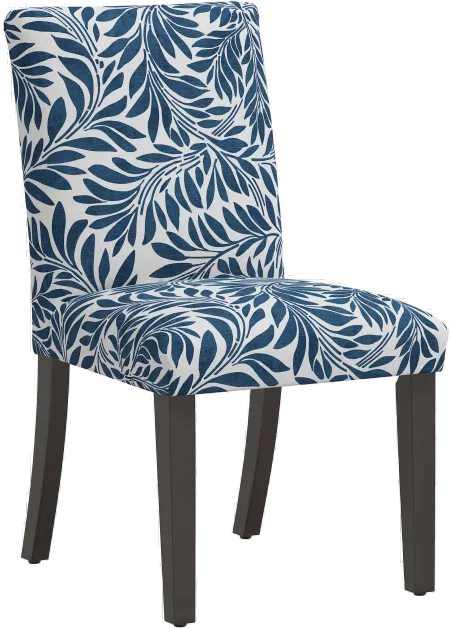 Drew Navy Vine Dining Chair - Skyline Furniture