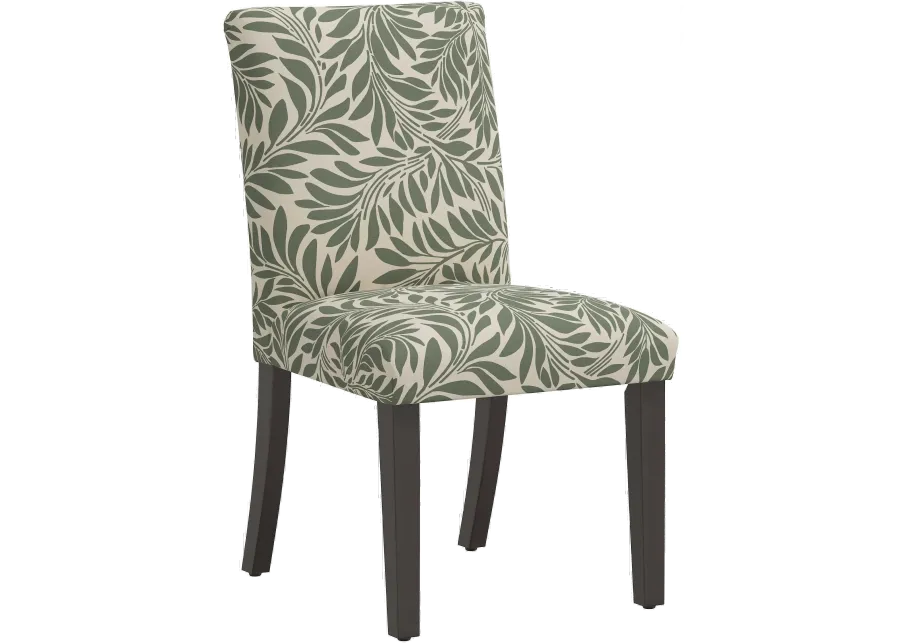 Drew Olive Green Vine Dining Chair - Skyline Furniture