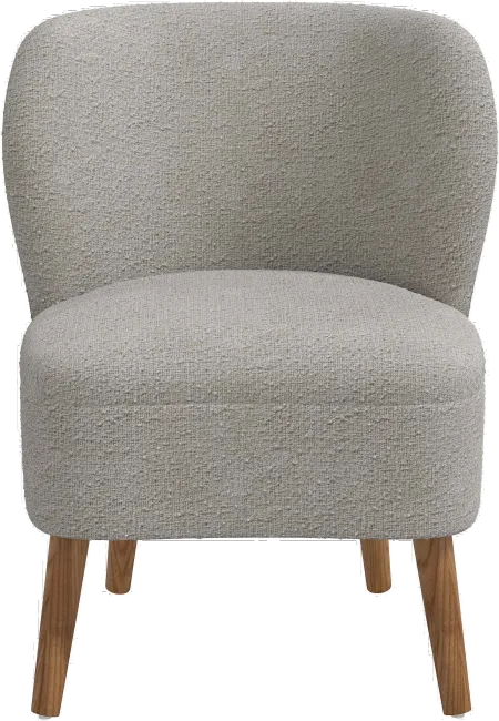 Chrissy Boucle Gray Accent Chair - Skyline Furniture