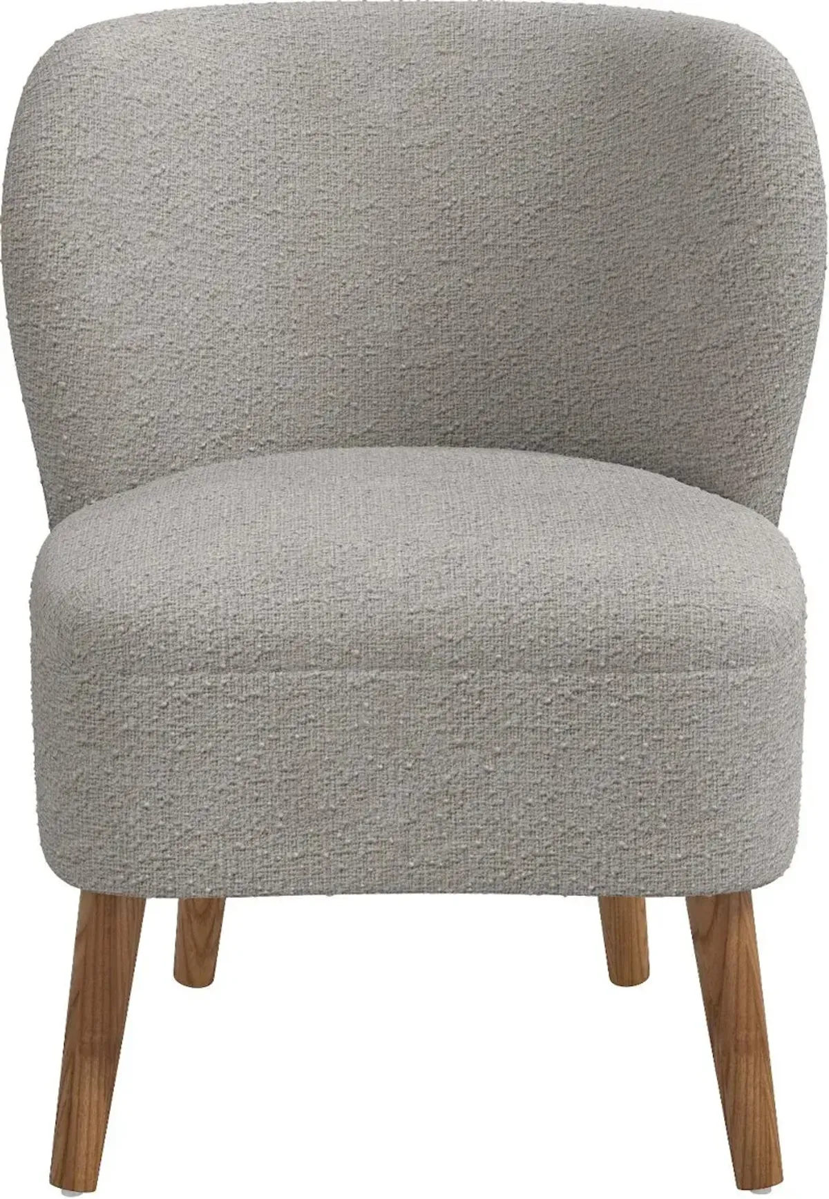 Chrissy Boucle Gray Accent Chair - Skyline Furniture