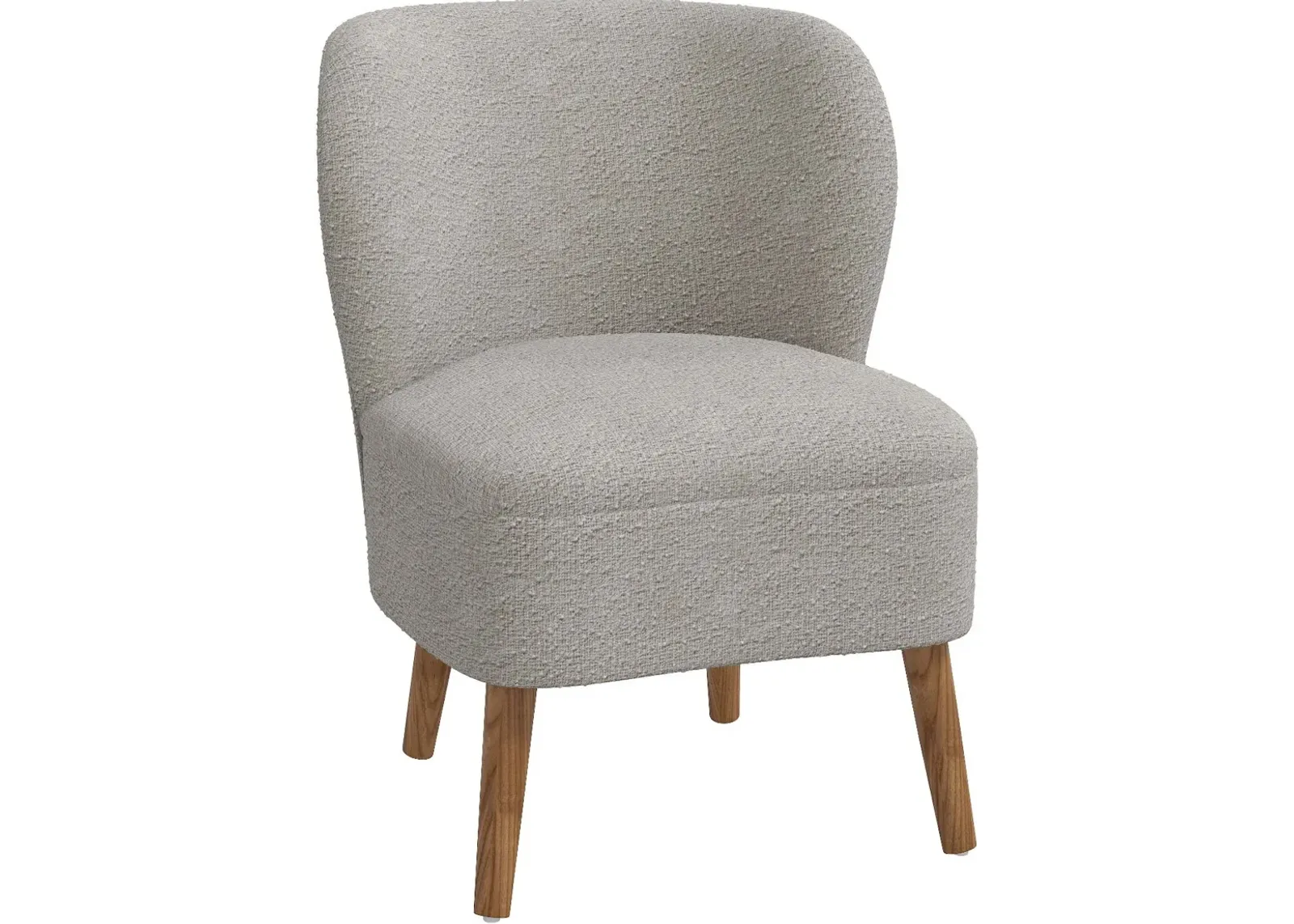 Chrissy Boucle Gray Accent Chair - Skyline Furniture