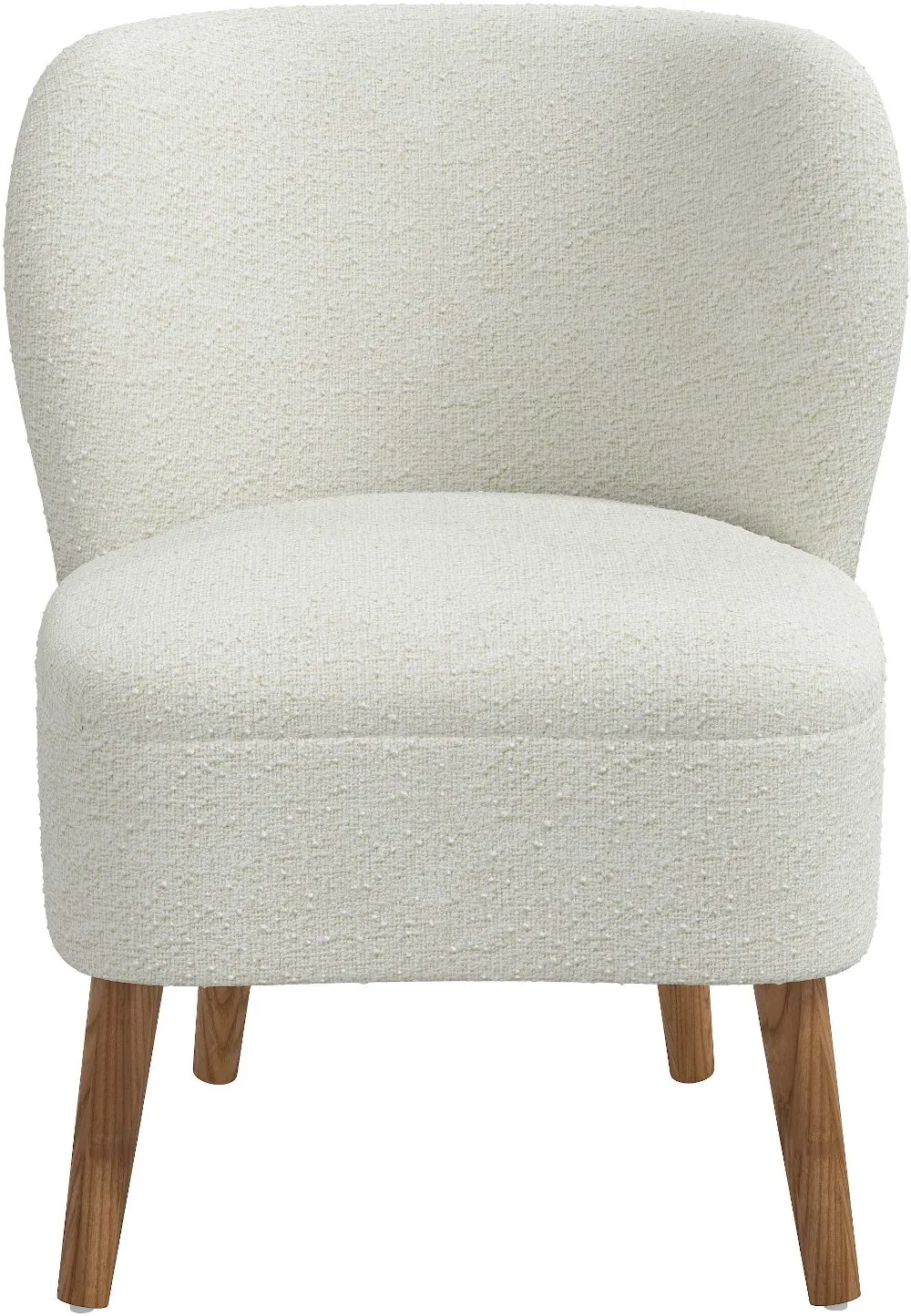 Chrissy Boucle Ivory Accent Chair - Skyline Furniture