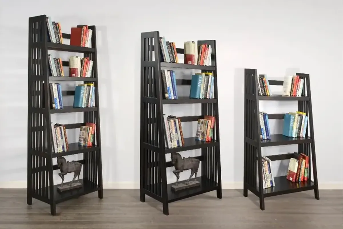 Tilton 60" Bookcase - Black