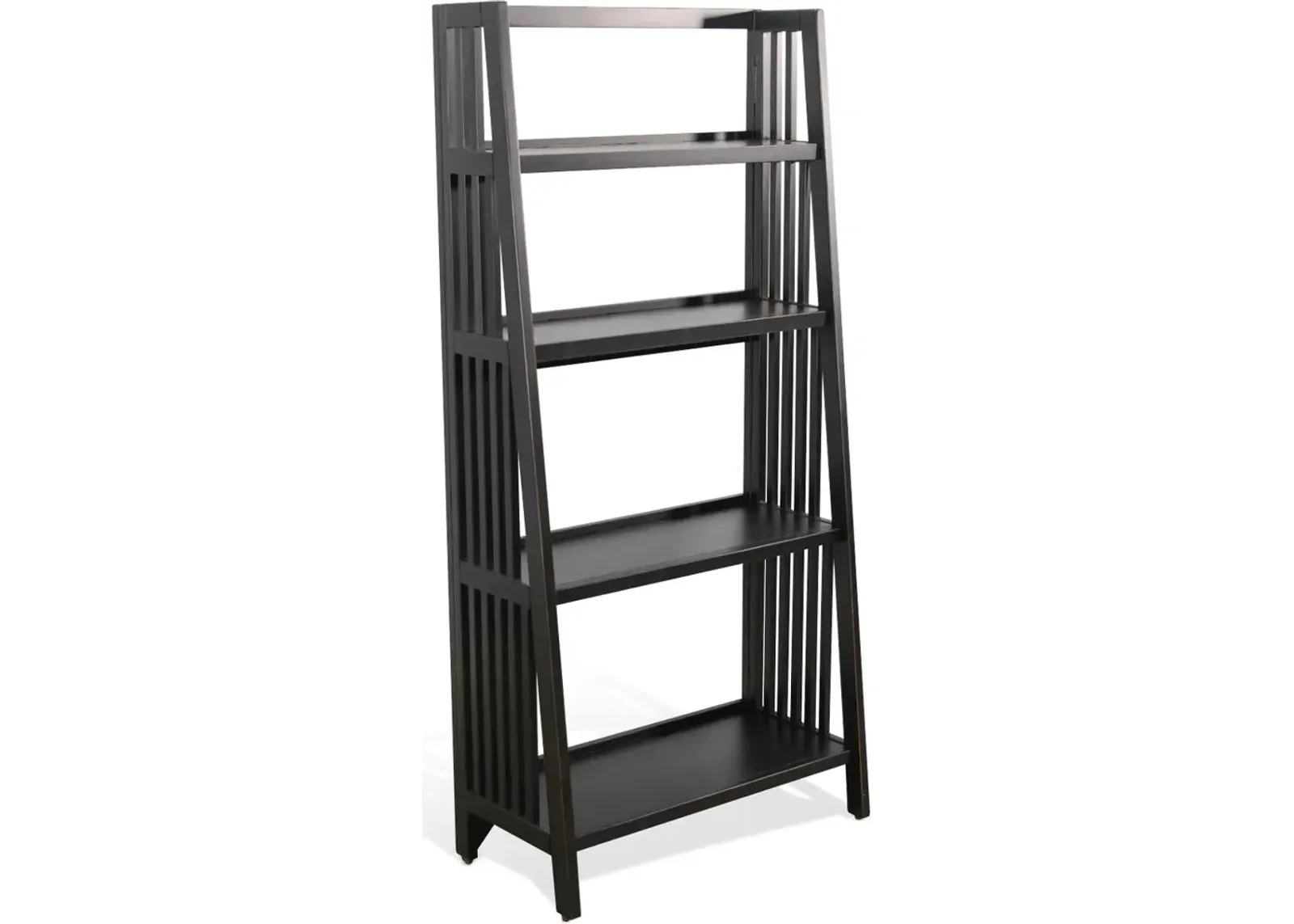 Tilton 60" Bookcase - Black