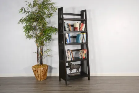 Tilton 72" Bookcase - Black