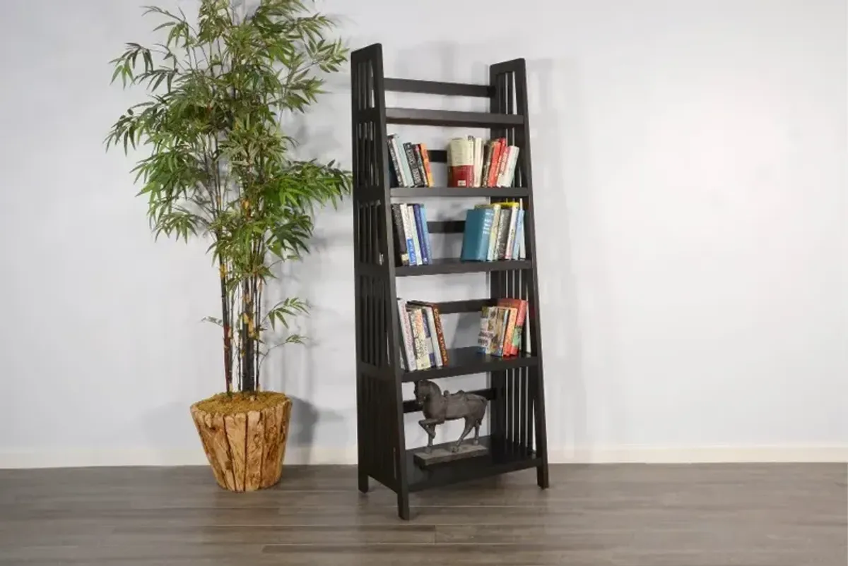 Tilton 72" Bookcase - Black