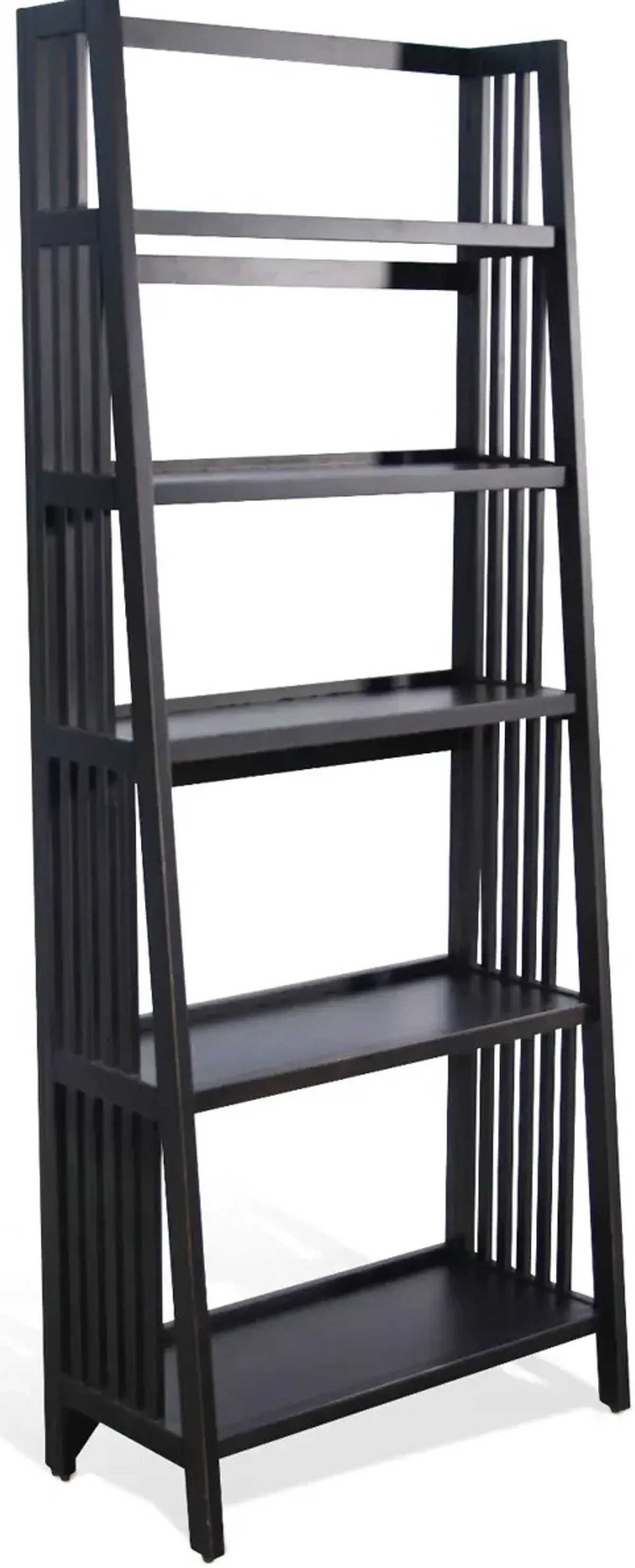 Tilton 72" Bookcase - Black