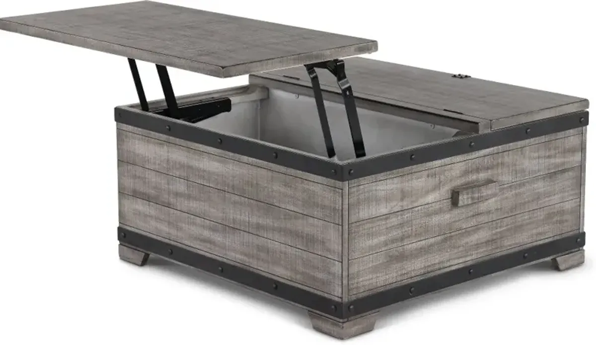 Avalon Alpine Gray Coffee Table