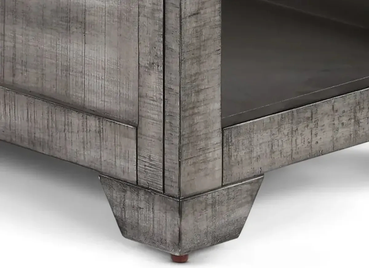 Avalon Alpine Gray Side Table