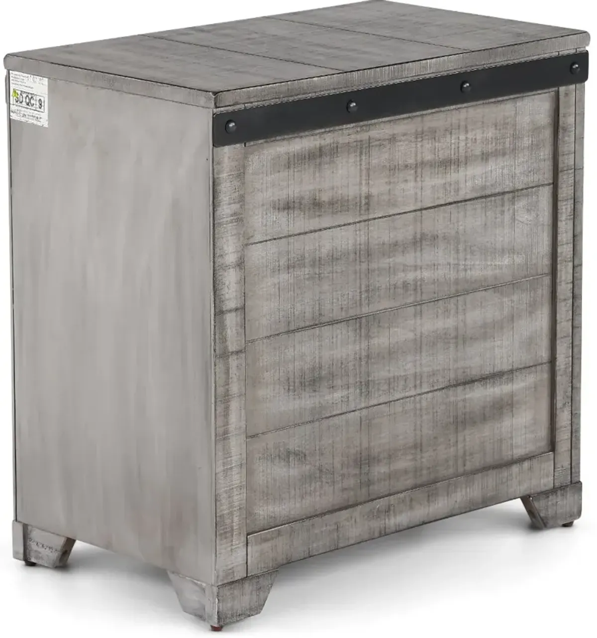 Avalon Alpine Gray Side Table