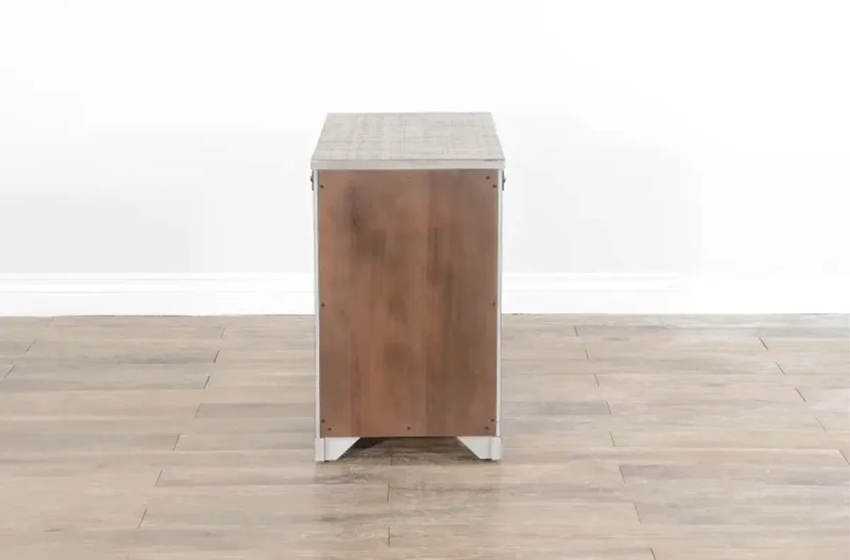 Avalon Alpine Gray Side Table