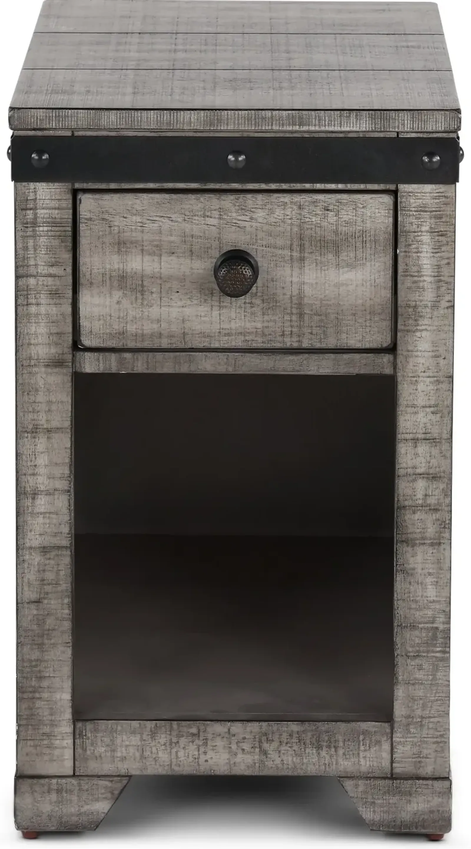 Avalon Alpine Gray Side Table