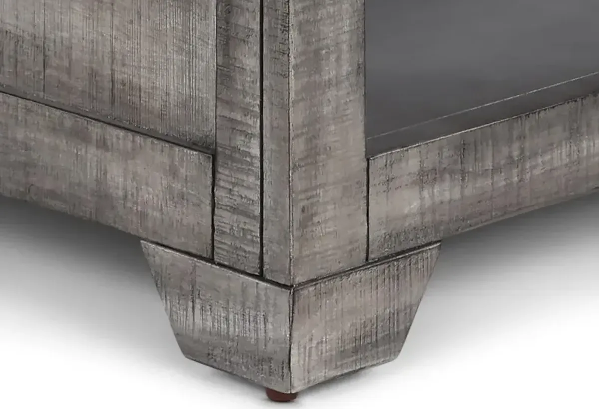 Avalon Alpine Gray End Table