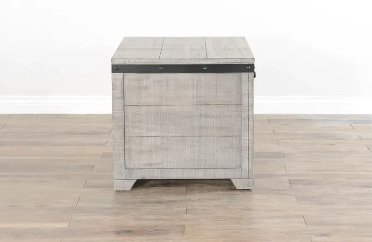 Avalon Alpine Gray End Table