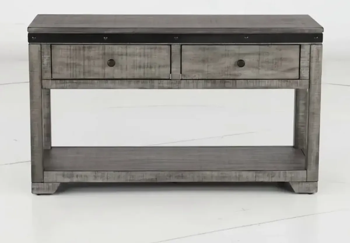 Avalon Alpine Gray Sofa Table