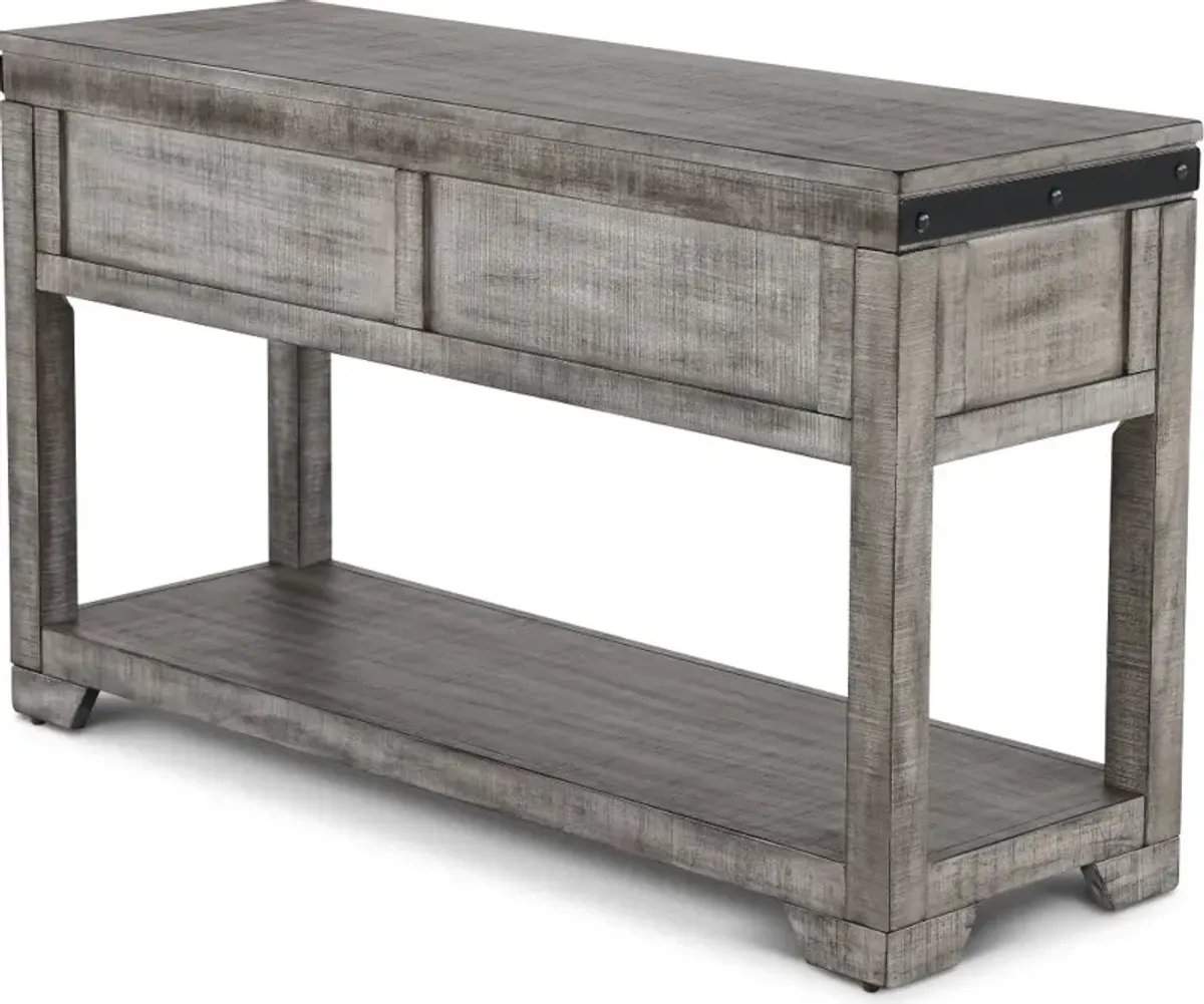 Avalon Alpine Gray Sofa Table