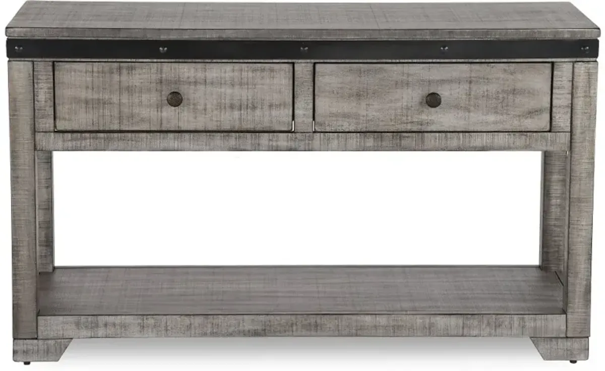 Avalon Alpine Gray Sofa Table