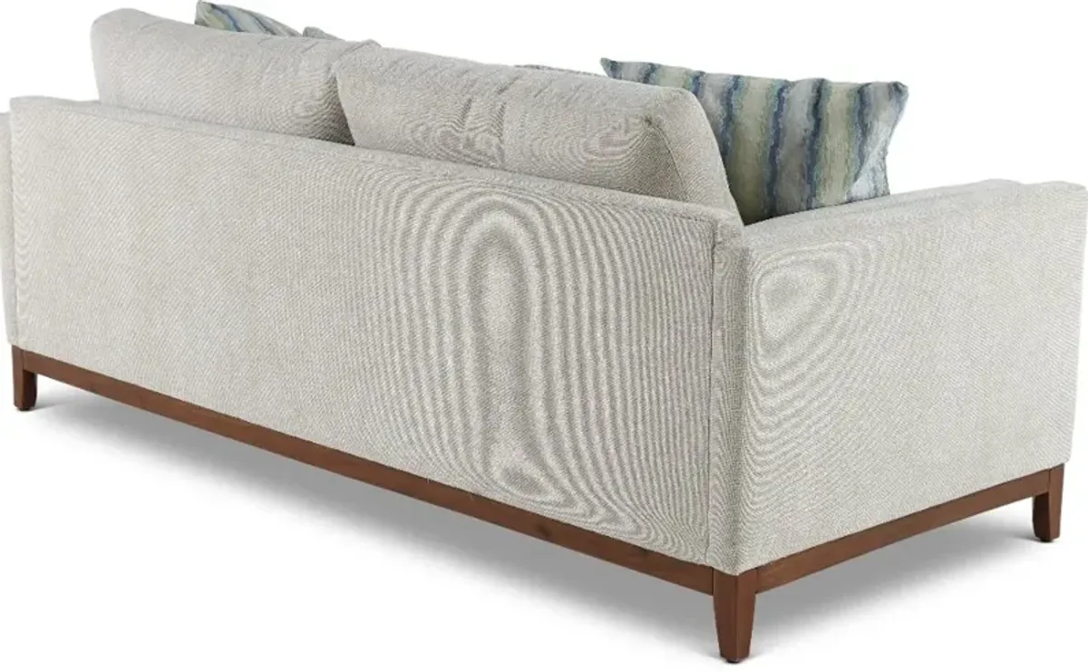 Kelsey Dove Beige Sofa