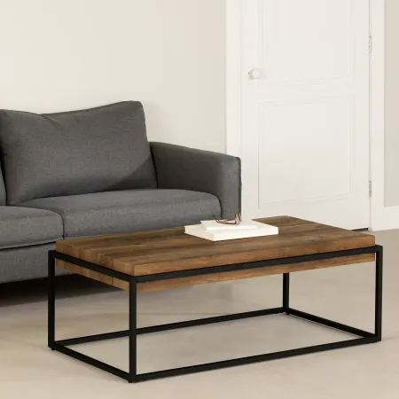 Mezzy Brown Coffee Table - South Shore