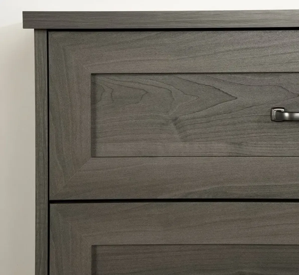 Prairie Gray 2-Drawer Nightstand - South Shore