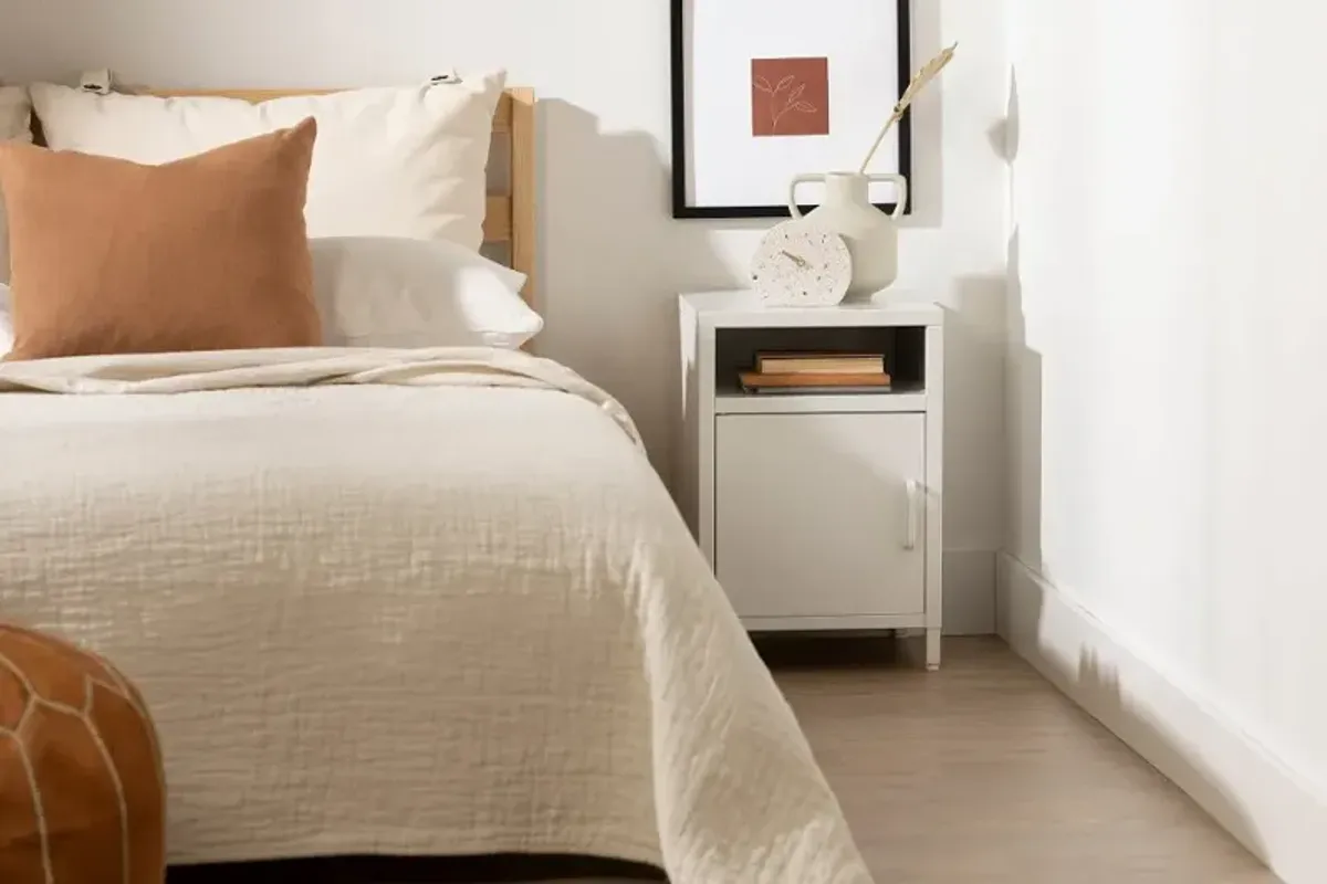 Kodali White Nightstand - South Shore