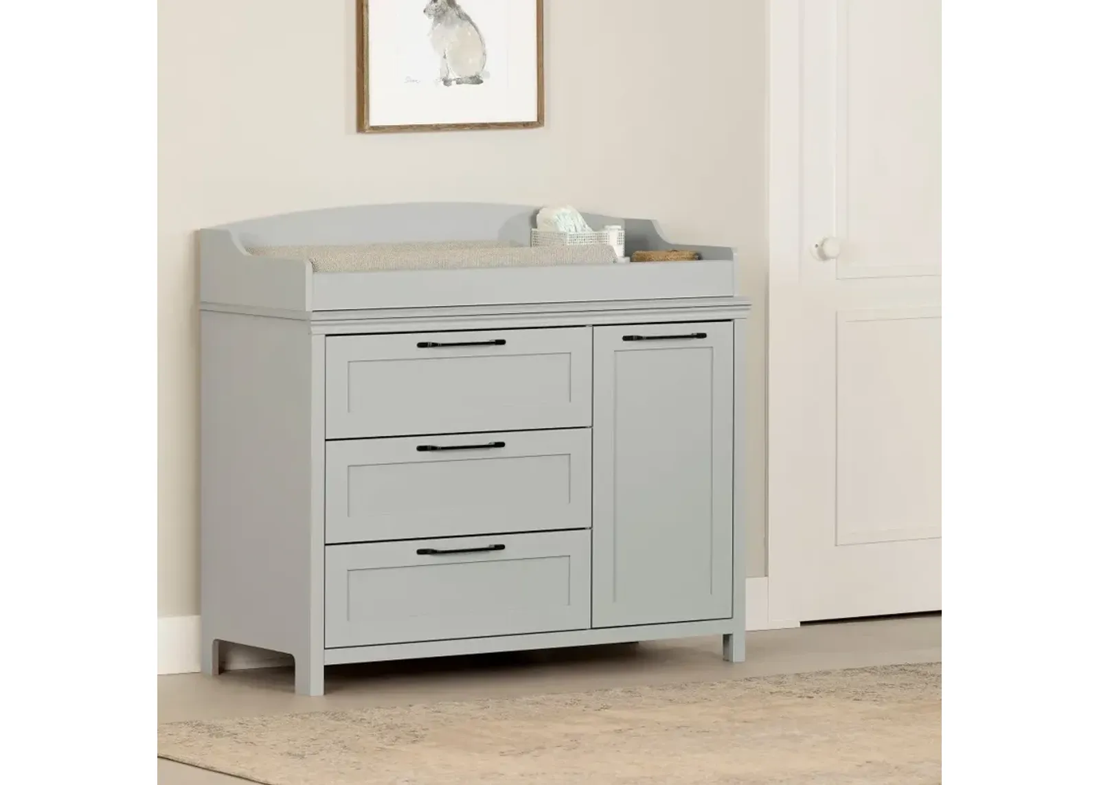 Daisie Gray Changing Table - South Shore