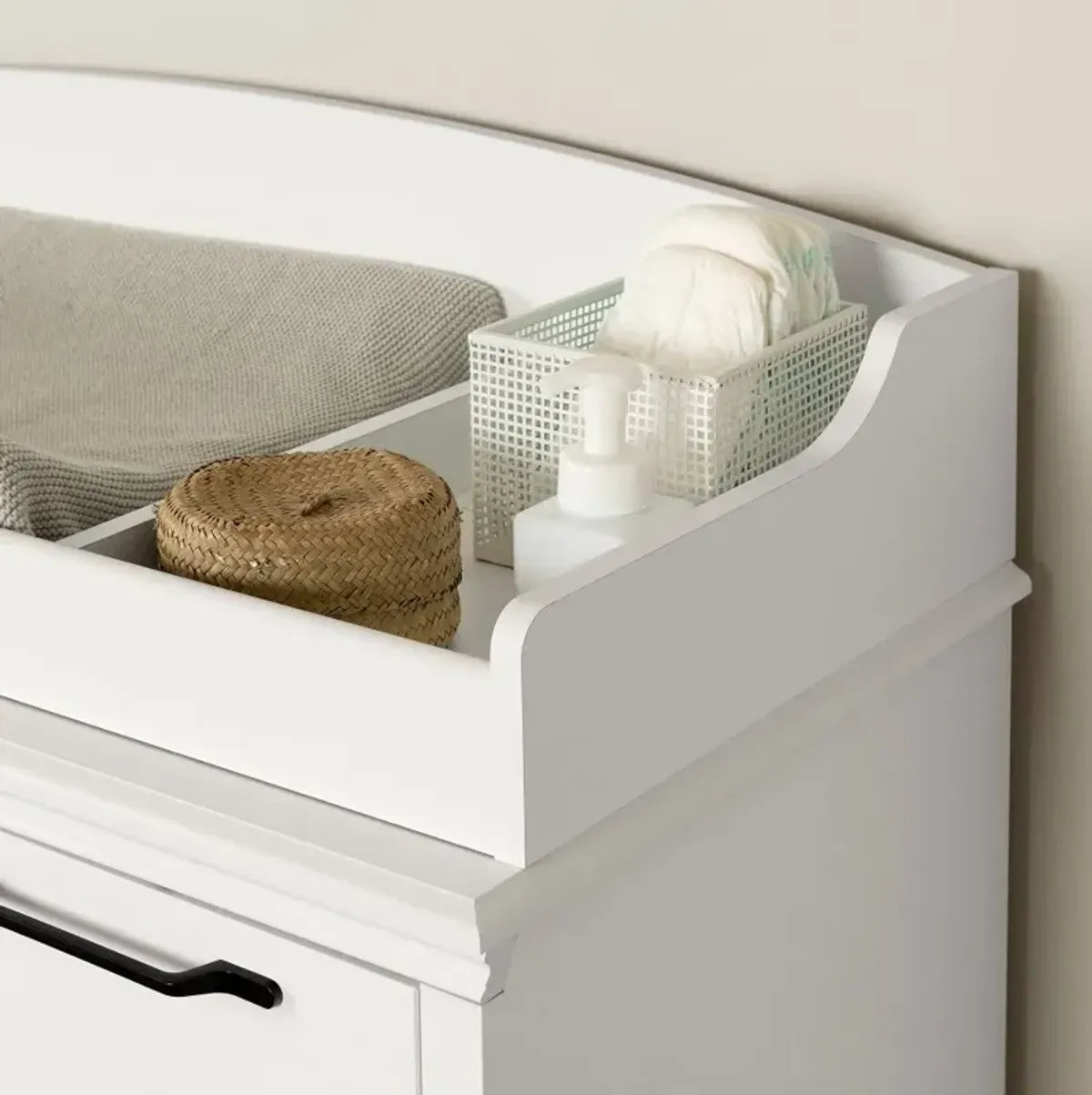 Daisie White Changing Table - South Shore