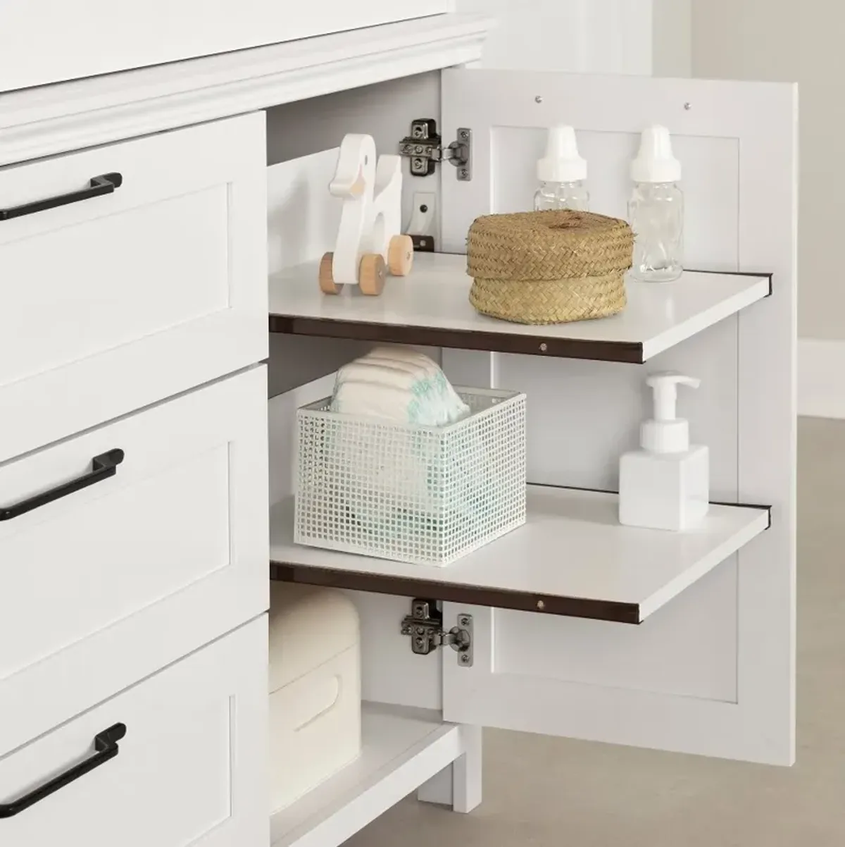 Daisie White Changing Table - South Shore