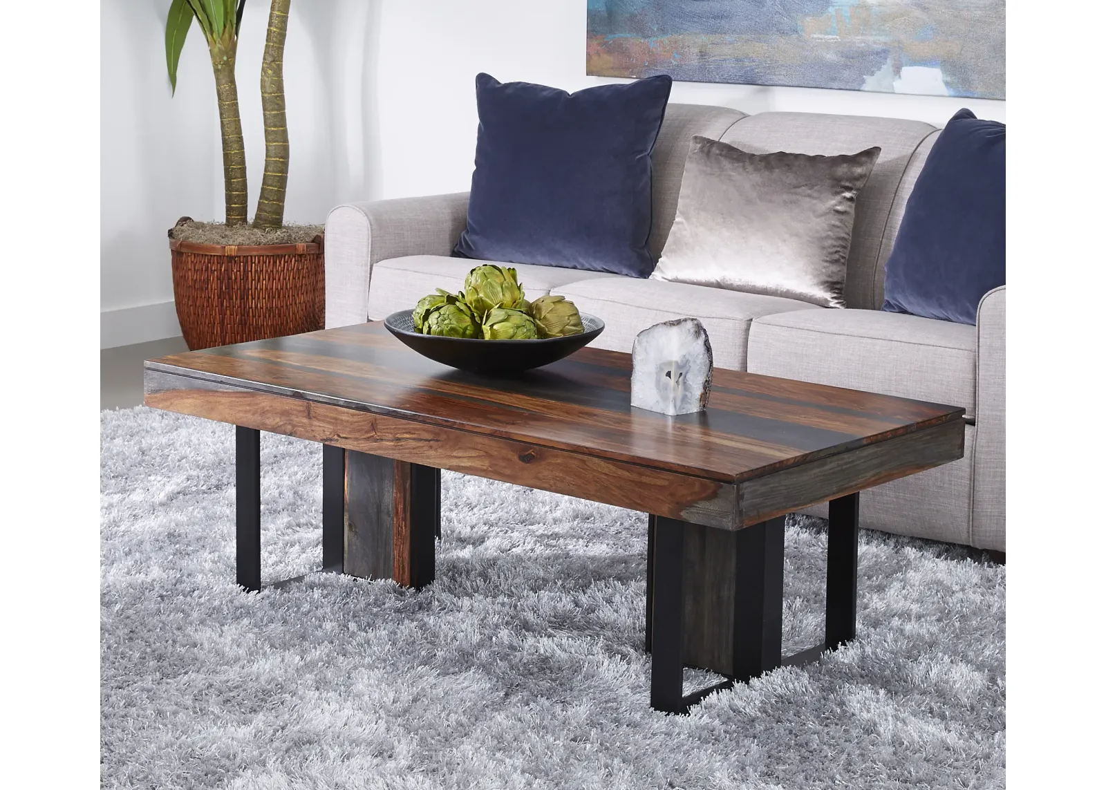 Sierra Dark Brown Coffee Table