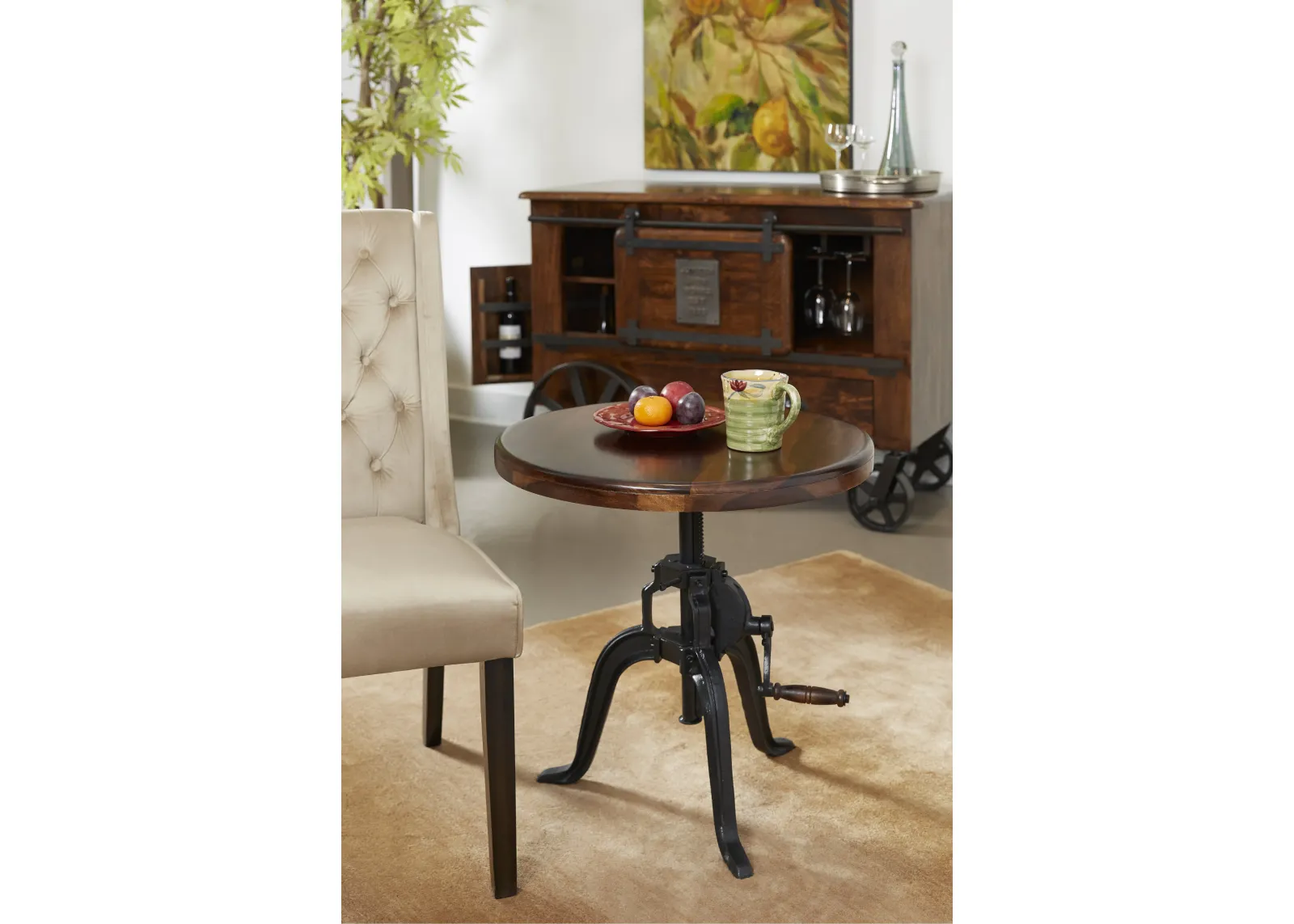 Manchester Adjustable Accent Table