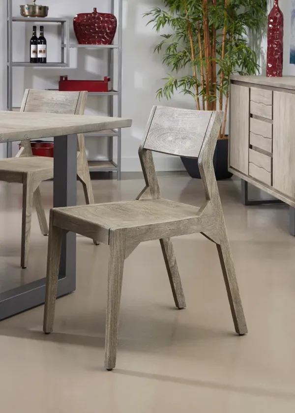 Yukon Angled Back Dining Chairs, Set of 2