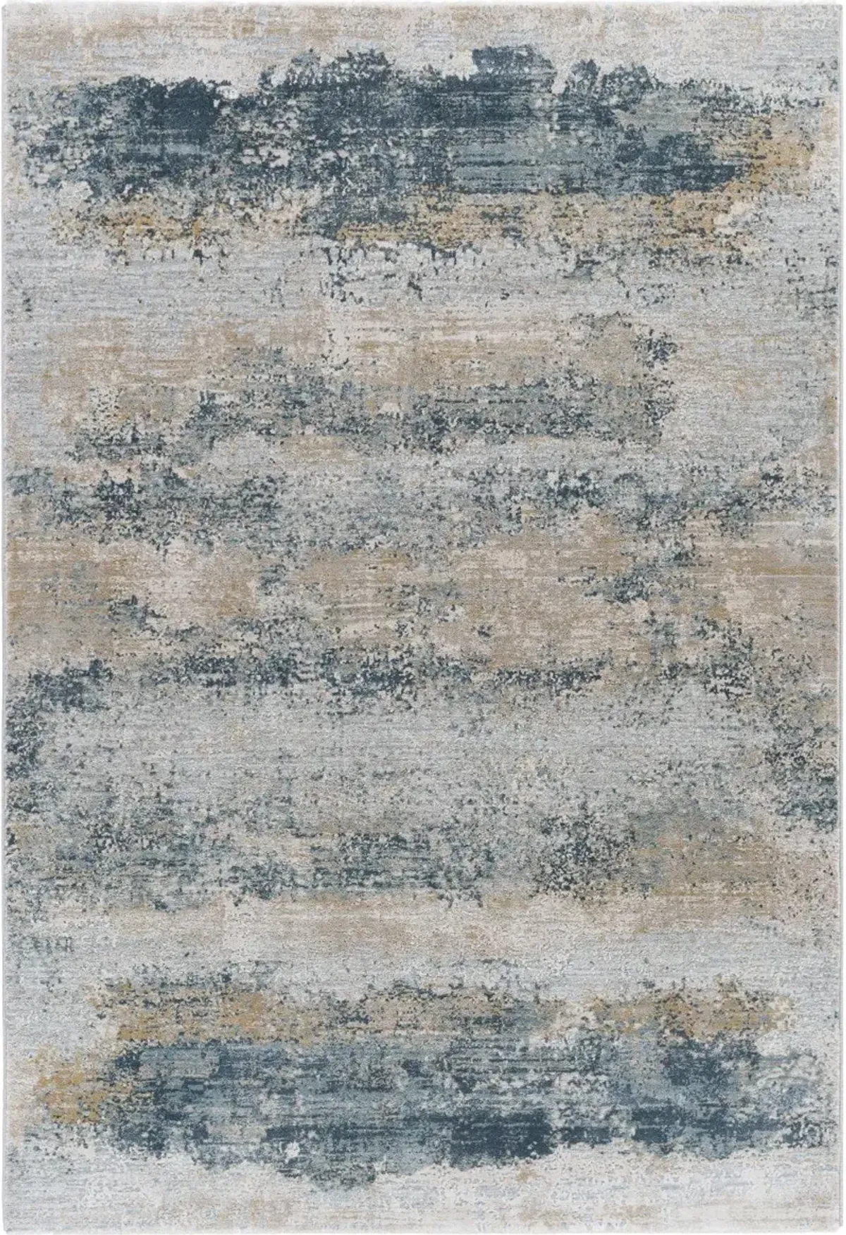 Brunswick 5 x 8 Pale Blue and Gray Area Rug