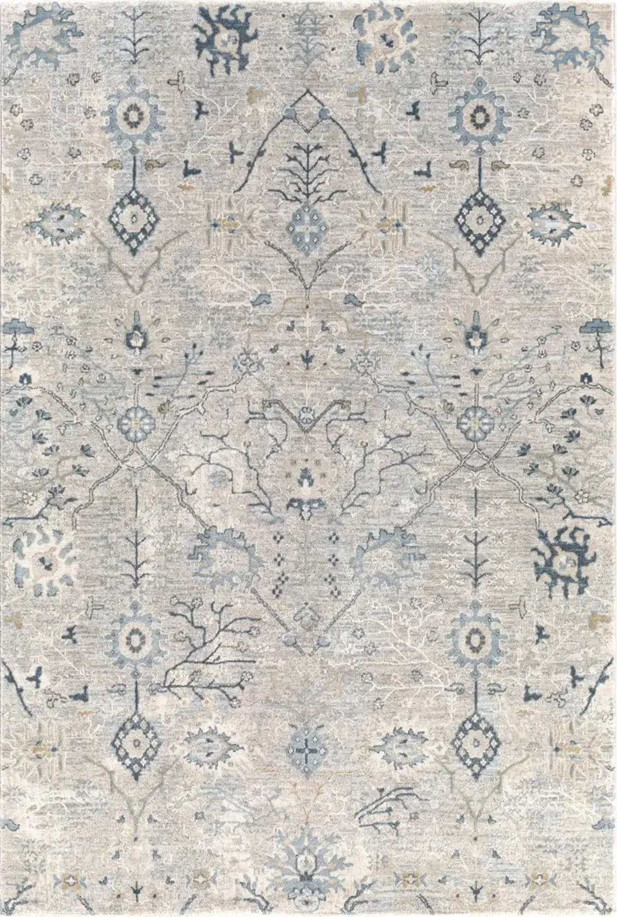 Brunswick 5 x 8 Beige and Dusty Sage Area Rug