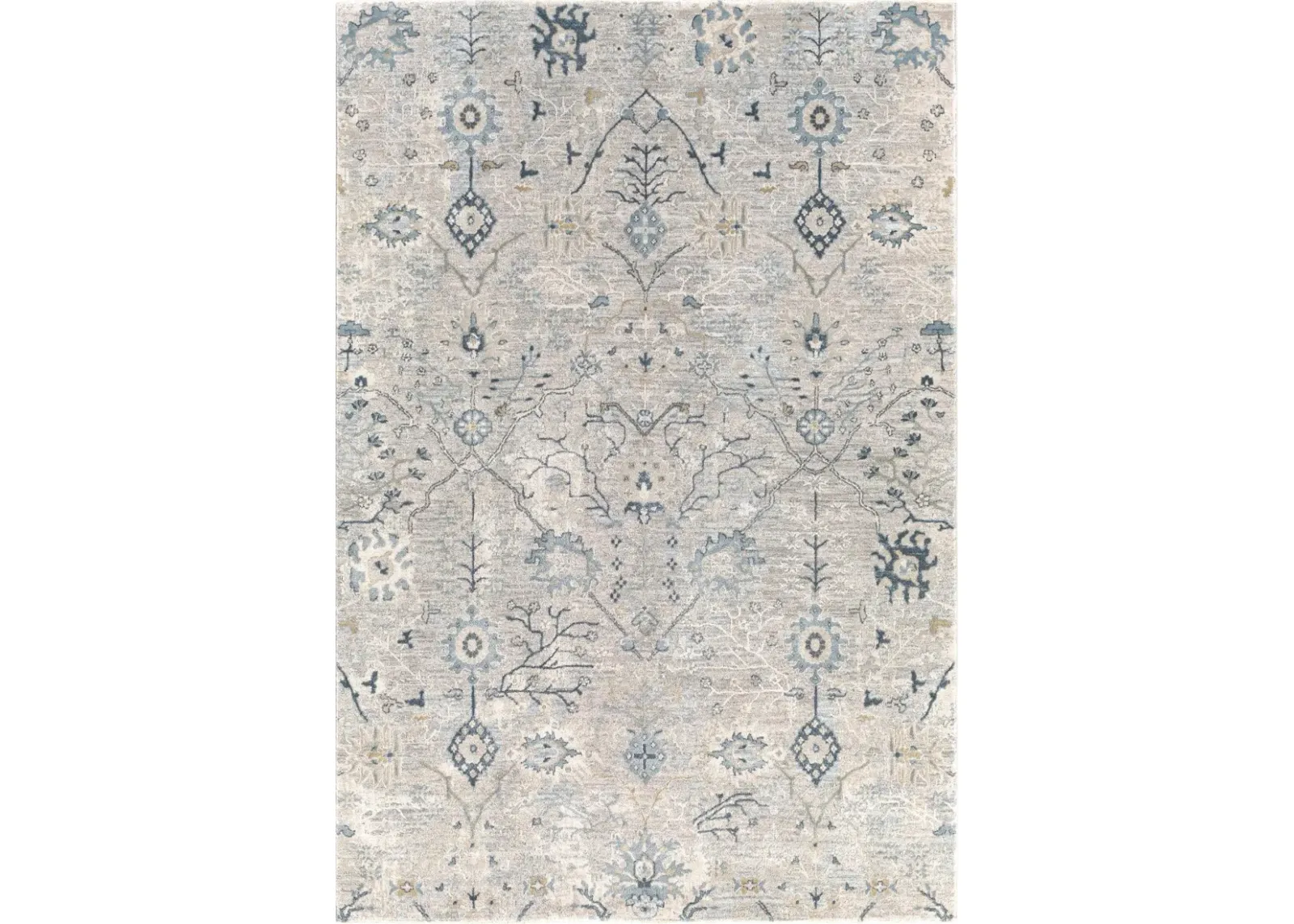 Brunswick 8 x 10 Beige and Dusty Sage Area Rug